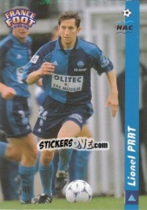 Figurina Lionel Prat - France Foot 1998-1999 - Ds