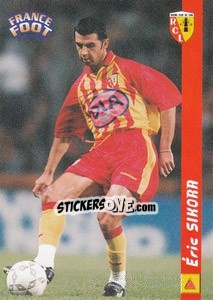 Sticker Eric Sikora - France Foot 1998-1999 - Ds