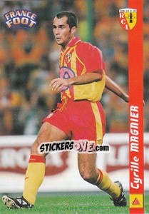 Cromo Cyrille Magnier - France Foot 1998-1999 - Ds