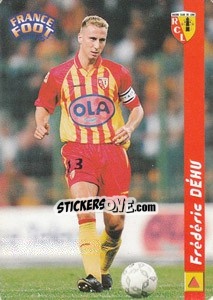 Sticker Frederic Dehu - France Foot 1998-1999 n. 64 - Ds