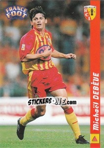 Sticker Michael Debeve - France Foot 1998-1999 - Ds