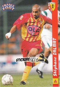 Cromo Stephane Dalmat - France Foot 1998-1999 - Ds