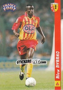 Figurina Alex Nyarko - France Foot 1998-1999 - Ds