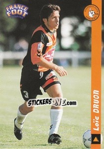 Sticker Loic Druon - France Foot 1998-1999 - Ds
