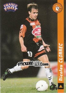 Sticker Nicolas Cloarec - France Foot 1998-1999 - Ds