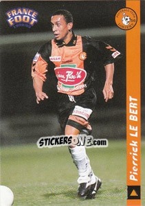 Sticker Pierrick Le Bert - France Foot 1998-1999 - Ds