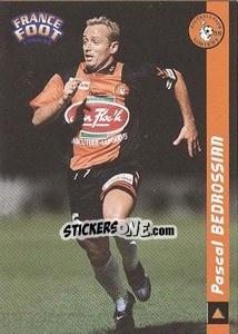 Figurina Pascal Bedrossian - France Foot 1998-1999 n. 89 - Ds