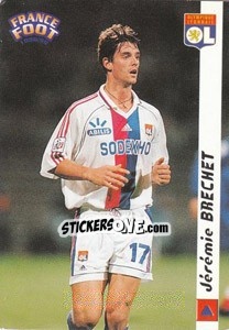 Sticker Jeremie Brechet - France Foot 1998-1999 n. 96 - Ds