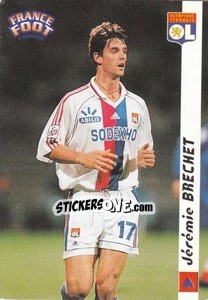 Cromo Jeremie Brechet - France Foot 1998-1999 - Ds