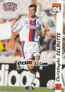 Sticker Christophe Delmotte - France Foot 1998-1999 n. 100 - Ds