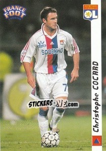 Sticker Christophe Cocard - France Foot 1998-1999 - Ds