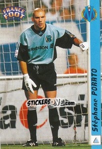 Cromo Stephane Porato - France Foot 1998-1999 n. 106 - Ds