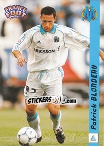 Sticker Patrick Blondeau - France Foot 1998-1999 - Ds