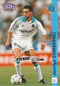 Sticker Jocelyn Gourvennec - France Foot 1998-1999 - Ds