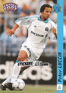 Sticker Peter Luccin - France Foot 1998-1999 - Ds