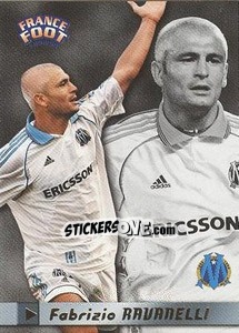 Sticker Fabrizio Ravanelli - France Foot 1998-1999 n. 119 - Ds