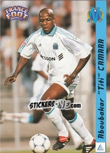Sticker Aboubakar Camara - France Foot 1998-1999 - Ds