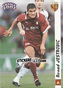 Figurina Nenad Jestrovic - France Foot 1998-1999 n. 133 - Ds