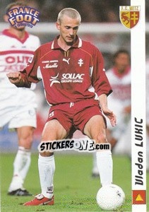 Sticker Vladan Lukic - France Foot 1998-1999 - Ds