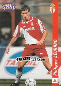 Sticker Philippe Leonard - France Foot 1998-1999 n. 138 - Ds
