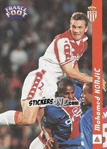 Sticker Mohamed Konjic - France Foot 1998-1999 n. 140 - Ds