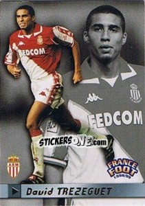 Sticker David Trezeguet - France Foot 1998-1999 - Ds