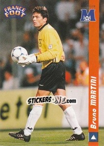 Sticker Bruno Martini - France Foot 1998-1999 - Ds