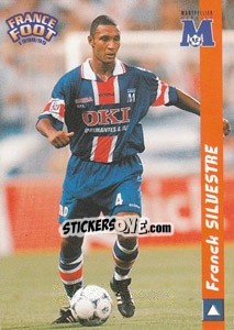 Cromo Franck Silvestre - France Foot 1998-1999 - Ds