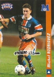 Cromo Michel Rodriguez - France Foot 1998-1999 - Ds