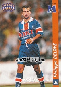 Sticker Philippe Delaye - France Foot 1998-1999 n. 160 - Ds