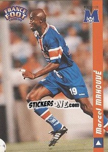 Sticker Marcel Mahouve - France Foot 1998-1999 - Ds