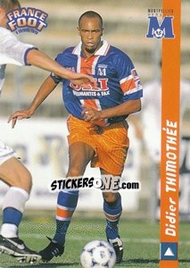 Sticker Didier Thimothee - France Foot 1998-1999 n. 165 - Ds
