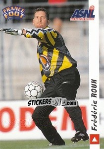 Cromo Frederic Roux - France Foot 1998-1999 - Ds