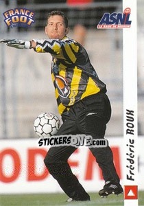 Sticker Frederic Roux - France Foot 1998-1999 n. 166 - Ds