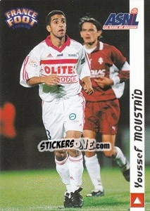 Cromo Youssef Moustaid - France Foot 1998-1999 - Ds