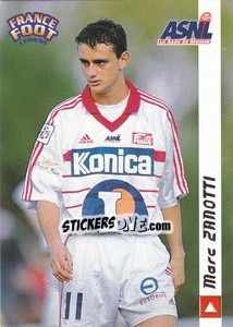 Sticker Marc Zanotti - France Foot 1998-1999 n. 172 - Ds