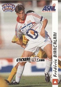Sticker Frederic Biancalani - France Foot 1998-1999 - Ds