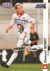 Sticker Samuel Wiart - France Foot 1998-1999 - Ds