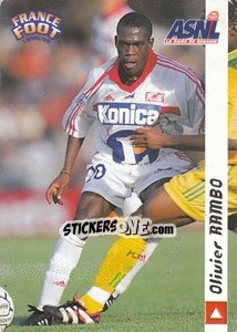 Sticker Olivier Rambo - France Foot 1998-1999 n. 179 - Ds
