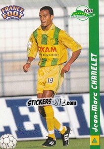 Cromo Jean-Marc Chanelet - France Foot 1998-1999 - Ds