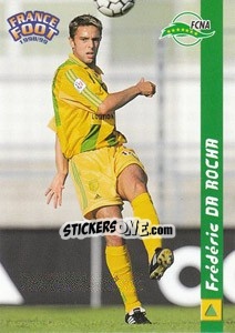 Sticker Frederic Da Rocha - France Foot 1998-1999 - Ds