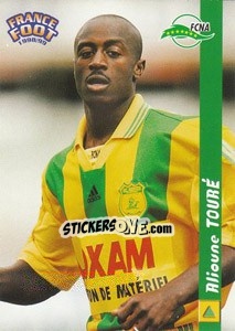 Sticker Alioune Toure - France Foot 1998-1999 n. 194 - Ds