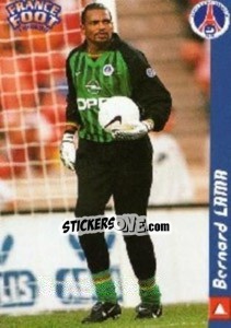 Sticker Bernard Lama - France Foot 1998-1999 n. 195 - Ds