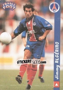 Sticker Jimmy Algerino - France Foot 1998-1999 n. 196 - Ds