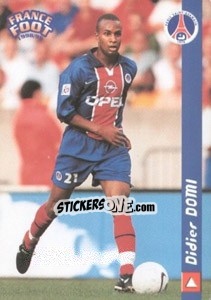 Sticker Didier Domi - France Foot 1998-1999 n. 198 - Ds