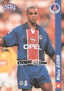 Sticker Alain Goma - France Foot 1998-1999 - Ds