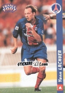 Sticker Yann Lachuer - France Foot 1998-1999 n. 204 - Ds