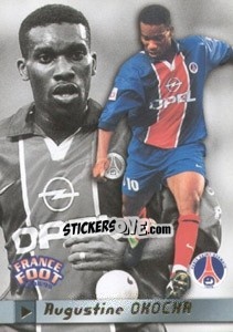 Sticker Augustine Okocha - France Foot 1998-1999 - Ds