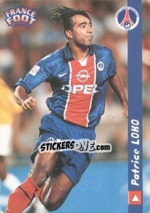 Cromo Patrice Loko - France Foot 1998-1999 - Ds