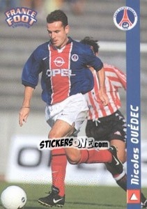 Cromo Nicolas Ouedec - France Foot 1998-1999 - Ds